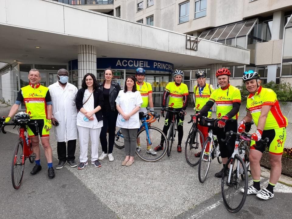 Arrivée à l'hôpital de Chartres