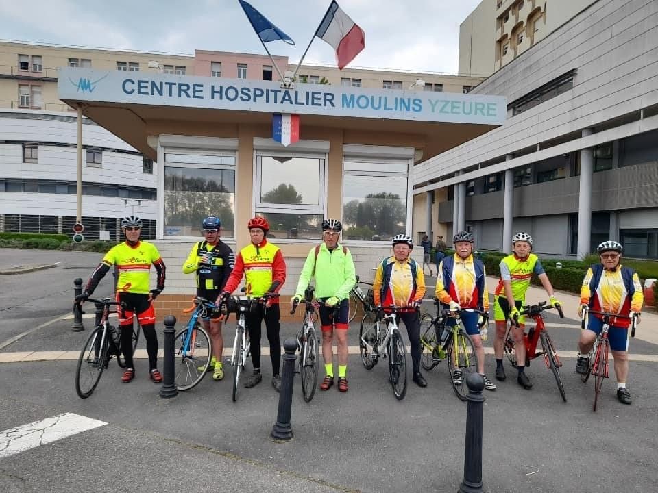 Arrivée à l'hôpital de MOULINS