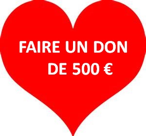 Faire un don de 500 Euros