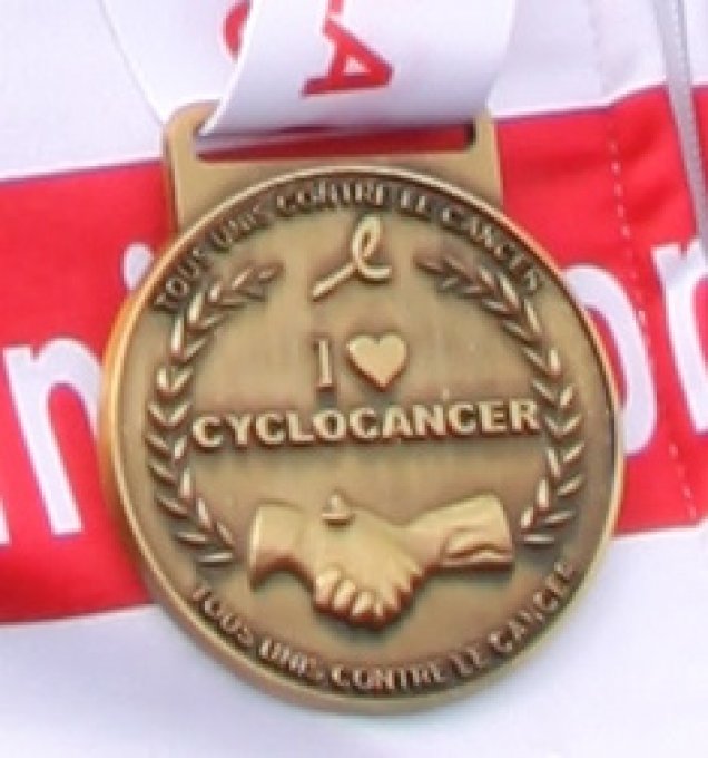 Médaille LA CYCLOCANCER